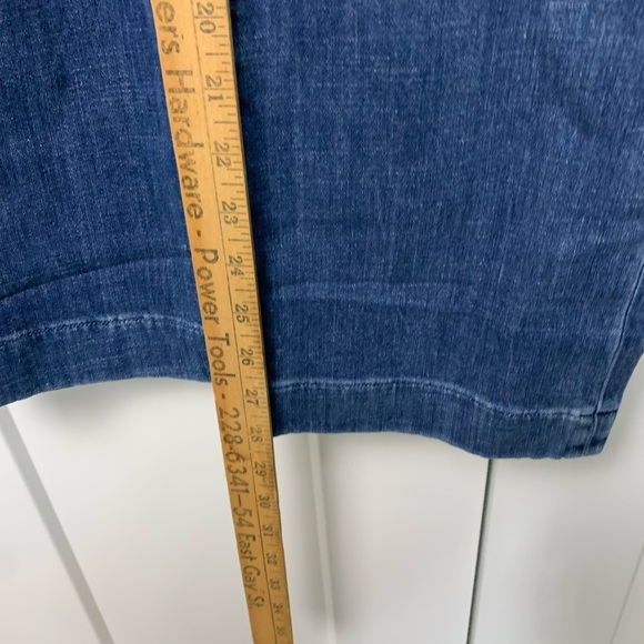 NWT J Crew Factory Paperbag Slim Wide Leg Jeans Size 24T 24 Tall - Picture 9 of 9